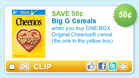Cheerios Coupon